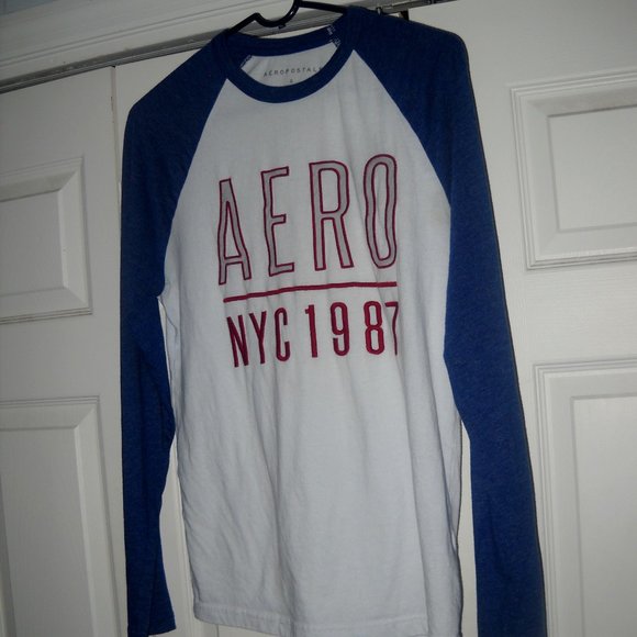 Aeropostale Tops - Vintage 1987 Aeropostale NYC Long Sleeve Shirt Womens Size S